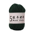 thumbnail image 2 of Tgbvmt Crochet Yarn 5 Strands Milk Cotton DIY Knitting Thread Wool Ball Soft Hand Woven Yarn Craft Supplies Sweater Hats Dolls Bags Scarves Weaving Accessories Home Decor Party Favors Creative Gift, 2 of 6