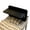 Black, variant on Fold Down Desk Multi Purpose Table Workstation Available In Black And White For Student Dorm Small Apartment