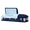 Dark Blue, variant on Titan Casket, Cambridge Series 18 Gauge Steel Casket in Light Blue with Light Blue Interior