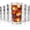 Pastoral, variant on Highball Glasses Set Of 6-14 Ounce Cut Tom Collins Glasses - Textured Designer Glassware For ,Drinks, Water, , Soda