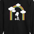 thumbnail image 3 of Peanuts - Snoopy Looking Up Rainbow - Toddler & Youth Long Sleeve Graphic T-Shirt, 3 of 6