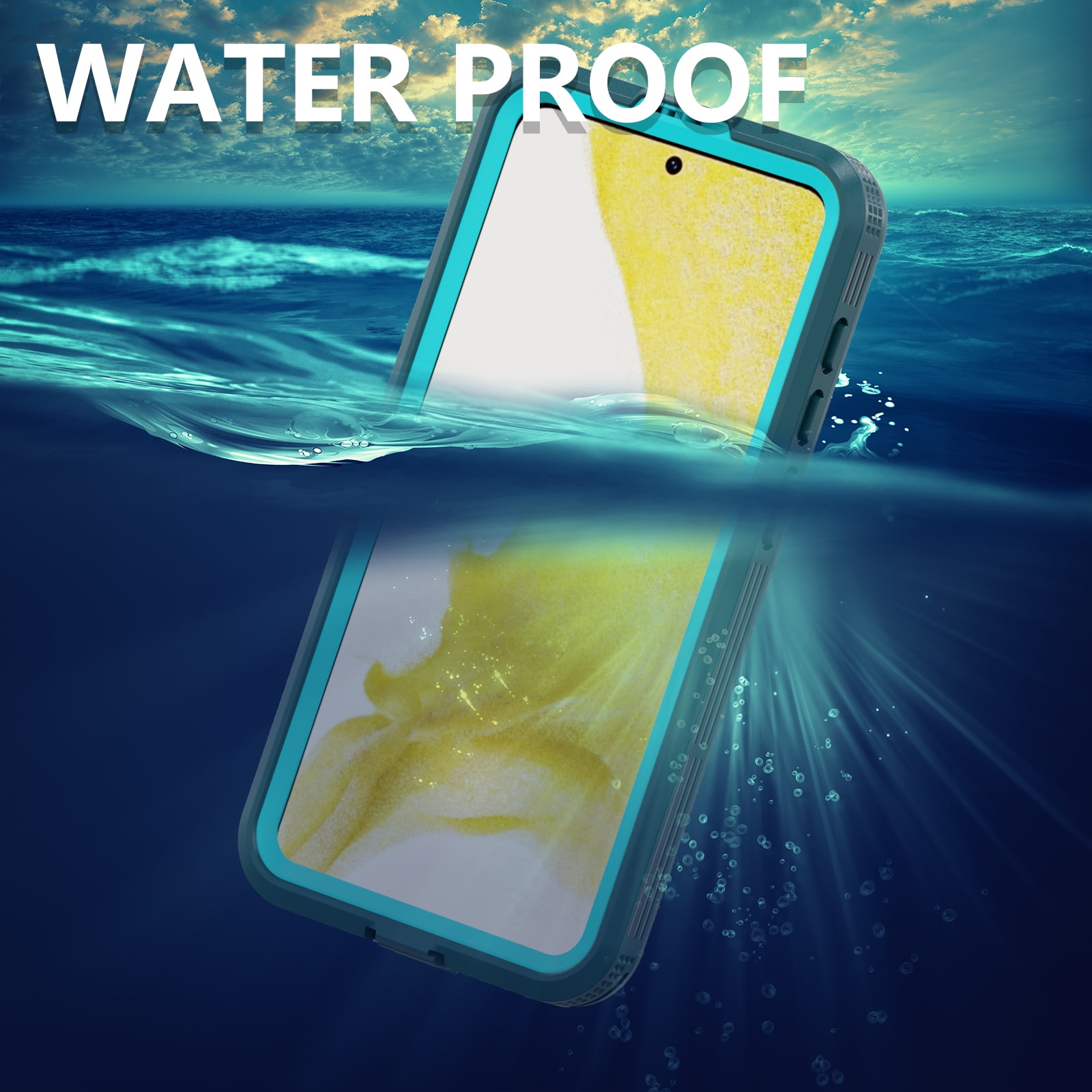 Designed for Samsung Galaxy S23 Plus Case,Waterproof Case with Built-in Screen Protector Shockproof Dustproof Heavy Duty Full Body Protective Case for Samsung Galaxy S23 Plus 5G 6.6", Blue
