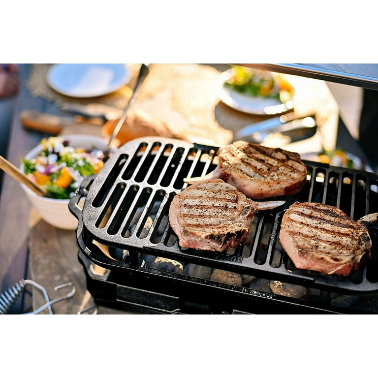 Lodge スポーツマングリル Sportsman's Pro Cast Iron Grill™ – Lodge Cast Iron