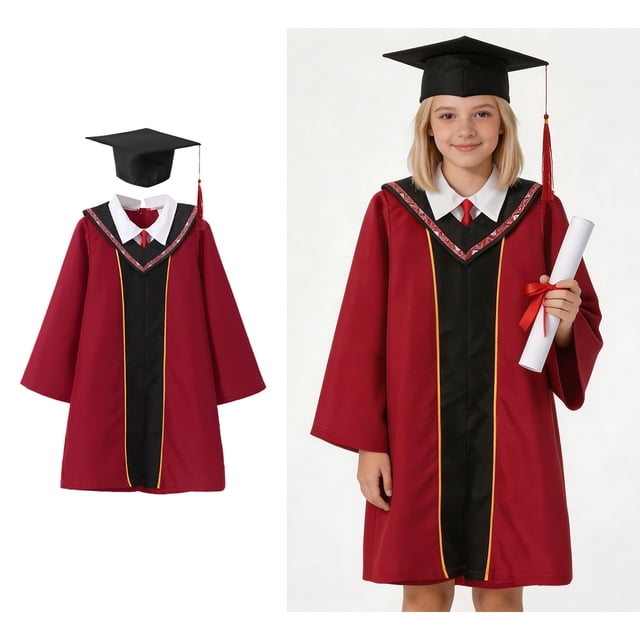 Toge et Mortier pour Enfants, Toge et Mortier Rouges, Promotion 2026, 11-12 Ans