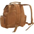 thumbnail image 4 of Mochila Le Donne Leather Classic con múltiples bolsillos, 15 pulgadas, color café, 4 of 7