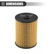 thumbnail image 3 of Ofertas Únicas 1 Juego de Filtro de Aceite del Motor para Hyundai Sonata Sedan 4Puertas 5P 2020-2023 Plástico con Junta Amarillo, 3 of 7