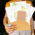 thumbnail image 2 of CIMAXIC Cute Blank Cards 80Set Rectangular Paper for Students Writers Readers English Learners, 2 of 8