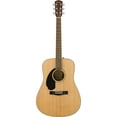 thumbnail image 2 of Fender CD-60S Solid Top Dreadnought Acoustic Guitar, Left Handed - Natural w/ Gig Bag, 2 of 4