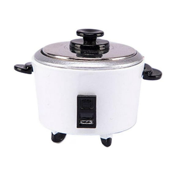 Crazyview Miniature Simulation Rice Cooker Mini Rice Cooker Cooker Model Kitchen Model
