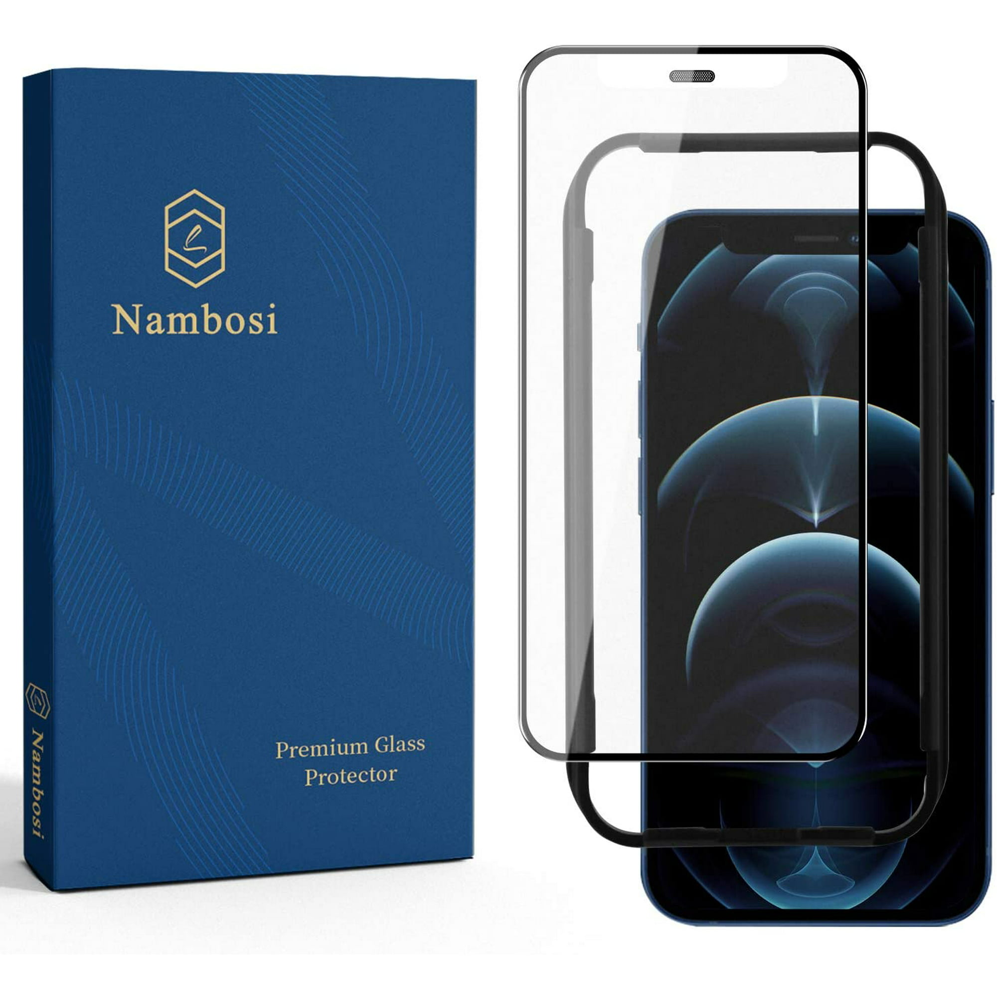 Nambosi Matte Screen Protector For Iphone 12 Mini 5 4 Inch Anti Glare Anti Fingerprint Full Coverage Tempered Glass Walmart Canada