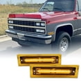 thumbnail image 6 of CROSSDESIGN LED Front Side Marker Light Lamp Fit for Chevrolet C10 C20 C30 GMC C1500 C2500 1981-1991, 6 of 9