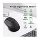 thumbnail image 2 of Mouse Inalámbrico Bluetooth Recargable Ergonomía 2.4g 3modos negro, 2 of 5