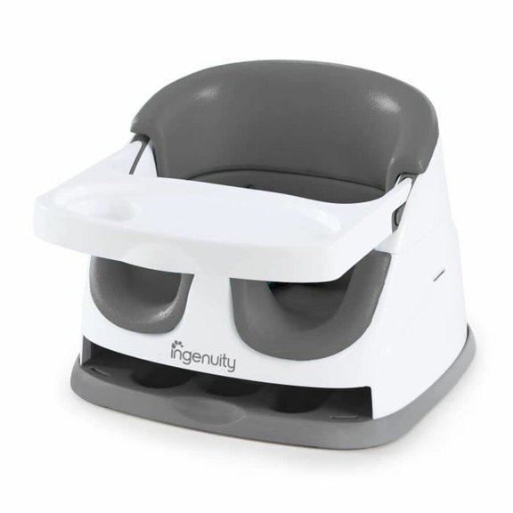 Silla Periquera Booster Ingenuity Baby Base 2 En 1 Gris Ingenuity Baby Base 2 en 1