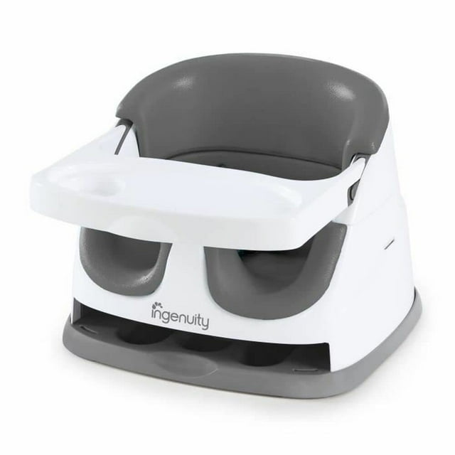 Silla Periquera Booster Ingenuity Baby Base 2 En 1 Gris Ingenuity Baby Base 2 en 1