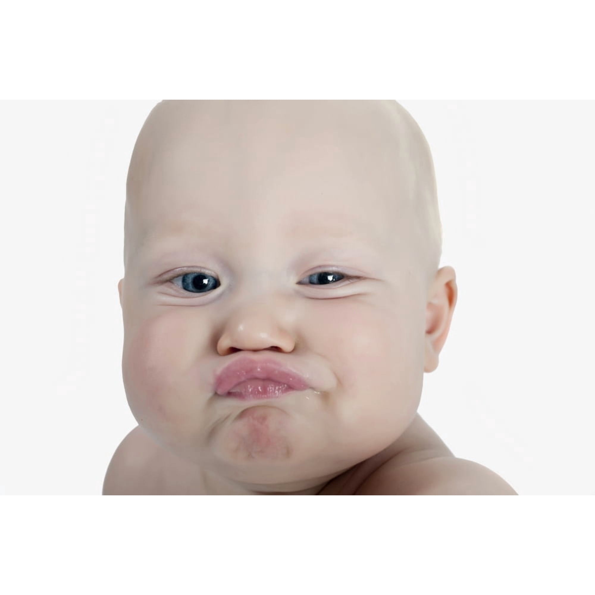Posterazzi DPI1852830LARGE Baby Making A Funny Face Poster Print  Large - 38 x 24