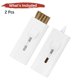 thumbnail image 4 of Cepillo Retráctil para Palos de Golf Uxcell [2PCS] - Limpiador de Ranuras de Doble Cara para Golfista - [Blanco-2.3IN], 4 of 7
