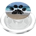 thumbnail image 1 of PopSockets PopGrip para teléfonos y tabletas, diseño para amantes de los perros y la playa, 1 of 5