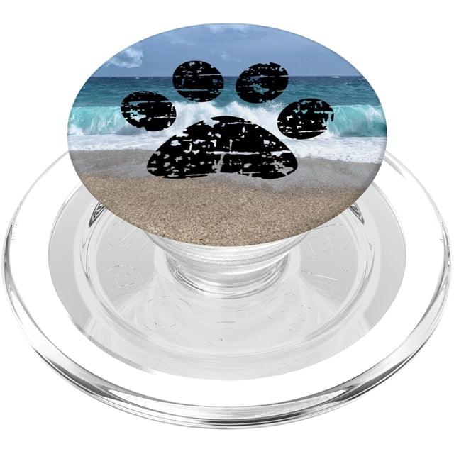 PopSockets PopGrip para teléfonos y tabletas, diseño para amantes de los perros y la playa
