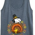 thumbnail image 3 of Peanuts - Gobble Gobble - Women's Racerback Tank Top, 3 of 6