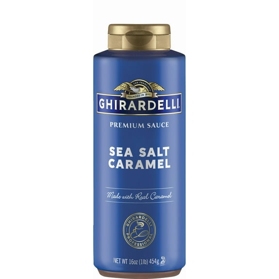 Ghirardelli Sea Salt Caramel Sauce Squeeze Bottle- Bottle (16 fl oz)