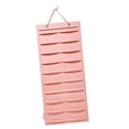 thumbnail image 4 of Colgador de Almacenamiento de pinzas para el cabello Macarena organizador de Soporte de fieltro de Cuerda resistente 80 cm x 35 cm rosa, 4 of 8