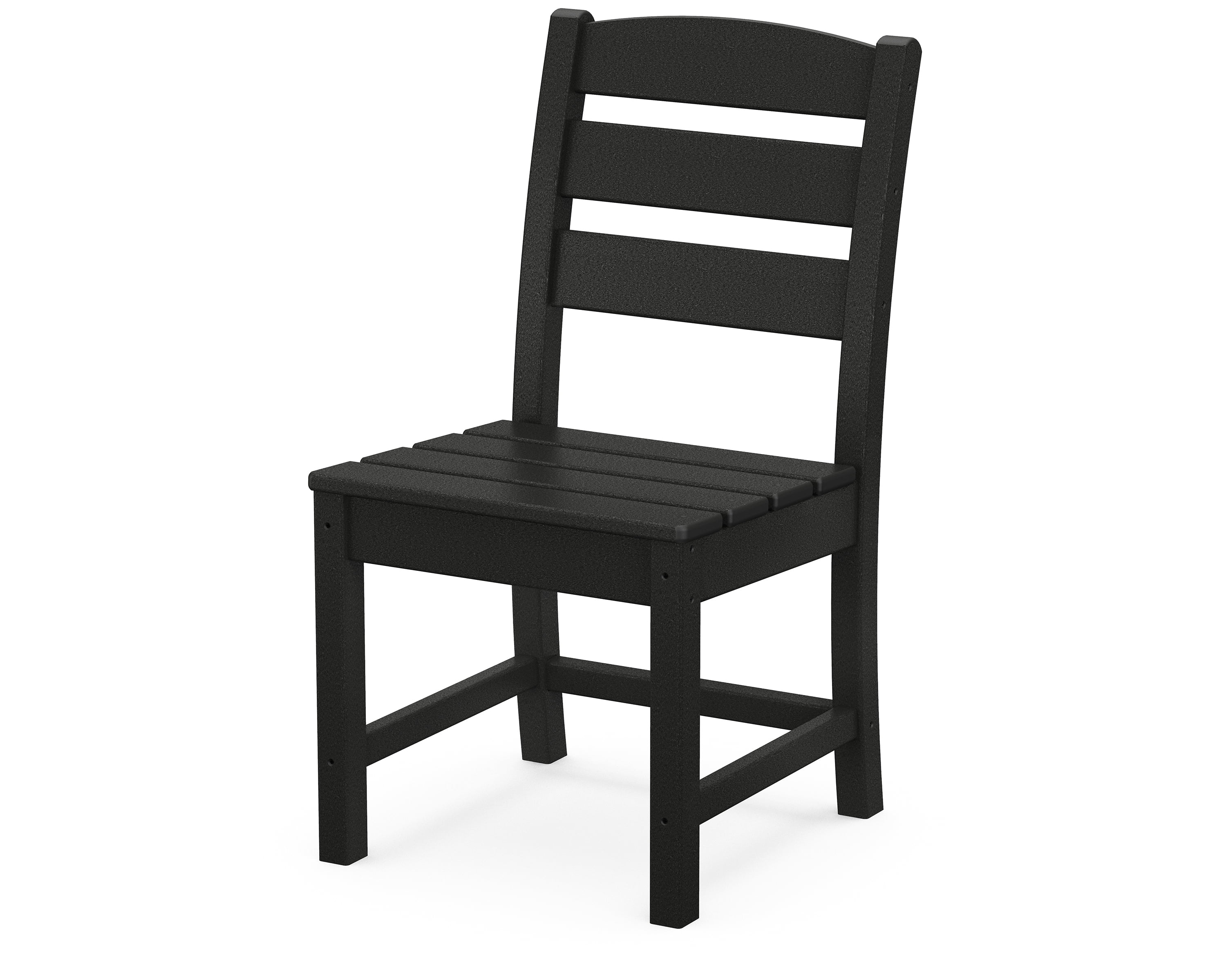 POLYWOOD Lakeside Dining Side Chair in Black