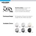 thumbnail image 6 of Houzer Platus 30 in White Fireclay Apron Front Farmhouse Single Bowl Kitchen Sink - PTS-4100 WH, 6 of 8