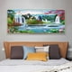 thumbnail image 2 of Completo redondo taladro diamante pintura cascada jardín DIY bordado conjunto de costura FLhrweasw Nuevo, 2 of 9