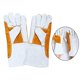 thumbnail image 5 of Guantes de soldador resistentes al calor de 14 pulgadas, cuero , guantes de soldadura Mig para guantes de , chimenea, , p amarillo Baoblaze guantes de soldadura, 5 of 7
