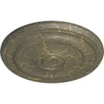thumbnail image 3 of Ekena Millwork 15 7/8"OD x 1 1/2"P Kepler Traditional Ceiling Medallion (For Canopies up to 3 3/4"), Hand-Painted Witch Hazel Crackle, 3 of 5