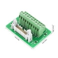 thumbnail image 4 of Connecteur de Bloc Terminal PLC, IDC20P 20 Broches Kit de Carte de Bouclier de Prototype Compatible, Module, Blocs de circuit de Masse, 4 of 8