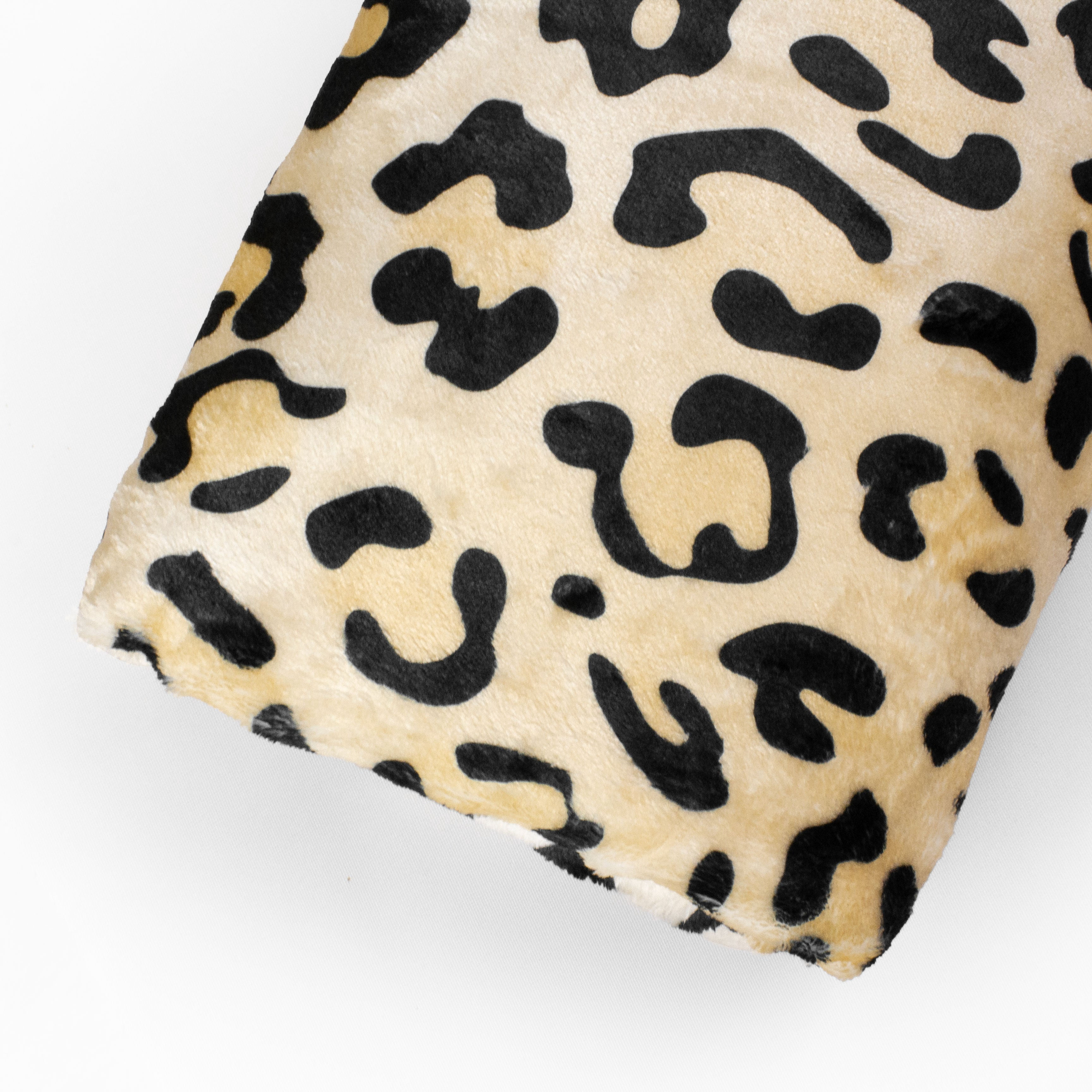 Everything Comfy Leopard Print Decorative Throw Blanket, 30" X 40", Natural