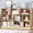 Pear Yellow, variant on IOTXY Simple Bookcase with Base - 3 Tier 5 Cubes Freestanding Low Display Cabinet, Warm White