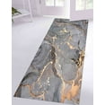 thumbnail image 4 of Gray And Gold Marble Rugs, Shimmery Rugs, Alcohol Ink Rug, Personalized Rug, Modern Rugs, Soft Rug, Thin Rugs, Accent Rugs, Home Decor, 2.3'x3.3' - 70x110 cm, 4 of 8