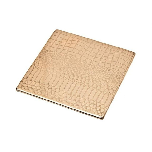 Godinger 94834 Sous-Verres Crocodile de Cuivre&44; Ensemble de 4