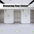 thumbnail image 1 of Marcador De Distancia 5PCS Etiqueta De Suelo De Distanciamiento Social Piso, 1 of 7
