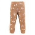 thumbnail image 3 of Hudson Baby Infant Boy Thermal Tapered Ankle Pants 4pk, Football, 2T, 3 of 6