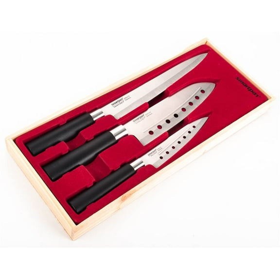 3-Pc Stainless Steel Knives Set