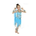thumbnail image 3 of RMGVDSD Girls Belly Dance Top Skirt Set Belly Dance Clothes Kids Belly Dancing Dance Clothes Kids Party Performance Sets One Size(4-17Years), 3 of 3