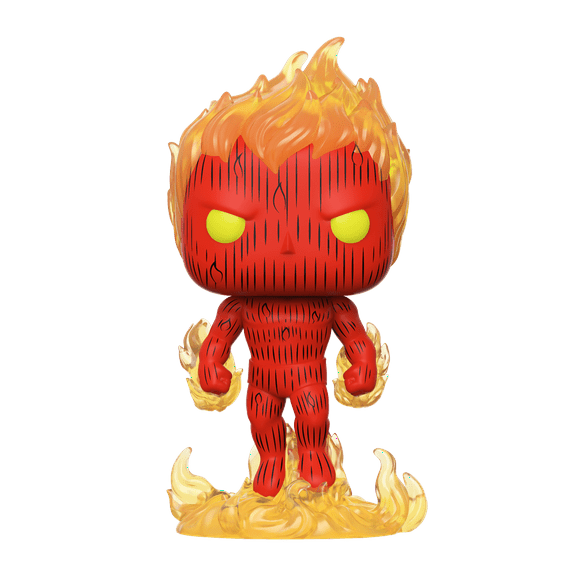 Pop Fantastic Four Human Torch Vinyl Figure (Other)
