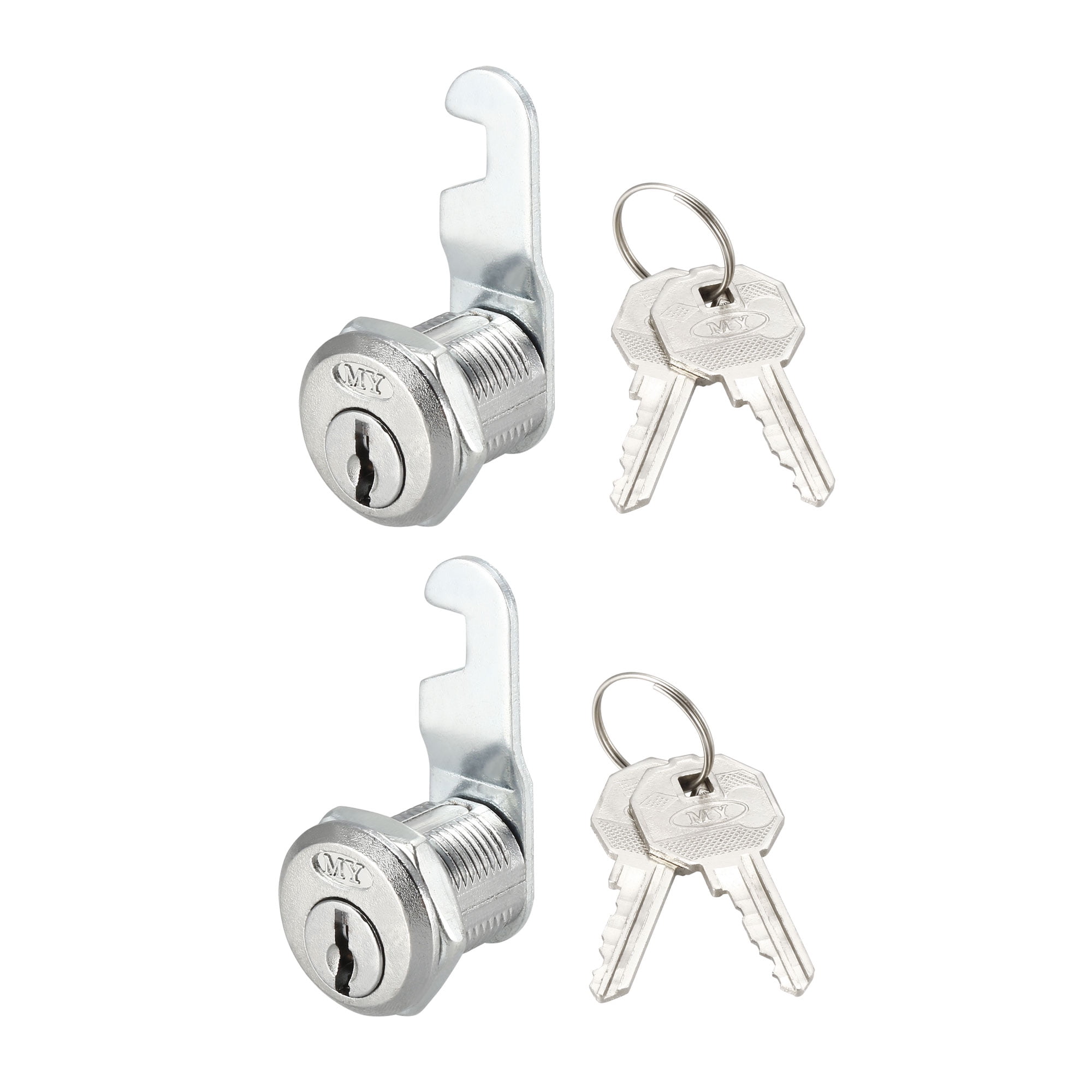 Cam Lock 20mm Cylinder Length 48mm Bent Cam Locks, Keyed