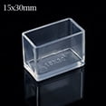 thumbnail image 1 of Bgsha 12 X PVC Chair Leg Rectangle Covers Furniture Table Feet Floor Protectors, 1 of 9
