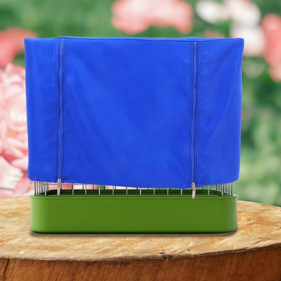 KONTONTY Oxford Cloth Bird Cage Cover Foldable Warm Keeping Cage Shield
