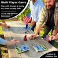 thumbnail image 3 of Juego de mesa Coinhole Desktop Game Golf con monedas, 3 of 9