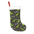 thumbnail image 2 of Yiaed Dinosaur Skeleton Print Christmas Stockings, Christmas Stockings Hanging Ornaments, Christmas Stockings for Family Christmas Holiday Decorations, 2 of 7