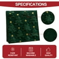 thumbnail image 5 of Gynky Table Runner Christmas Decorations Soft Plush Faux Fur Jacquard Christmas Trees Seasonal Winter Holiday Kitchen Dining Table Decoration For Indoor Outdoor Home Party Decor 13 x 72 Inch, Green, 5 of 8
