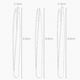 thumbnail image 5 of 4 per set rose gold Eyebrow Tweezer, Removing Excess Hair Anti-Slip Eyes Hair Shaping Stainless Steel Rust-Proof Makeup, 5 of 5