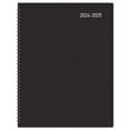 thumbnail image 2 of 2024-2025 Office Depot® Brand 14-Month Weekly/Monthly Academic Planner, Horizontal Format, 8" x 11", 30% Recycled, Black, July 2024 To August 2025, 2 of 2