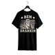 thumbnail image 1 of Camisetas de manga corta 100 % algodón con la bandera de Estados Unidos de Ben Drankin, 4 de julio, para hombre y mujer., 1 of 6