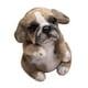 thumbnail image 4 of Muñeco de peluche de perro de 7,87 pulgadas para decoración, juguete de simulación de perro de dibujos animados para niños, regalos de cumpleaños para Caqui, 4 of 10